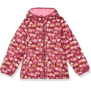 Girls Coat M(8) Mushroom Packable Puffer Coat